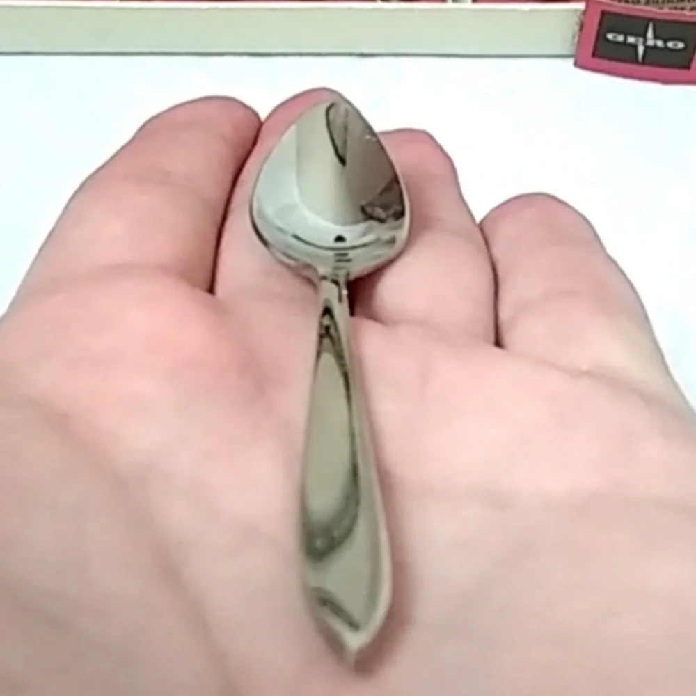 Vintage Gero Zilduro Holland Stainless Steel Cocktail Spoons (12) | EUC